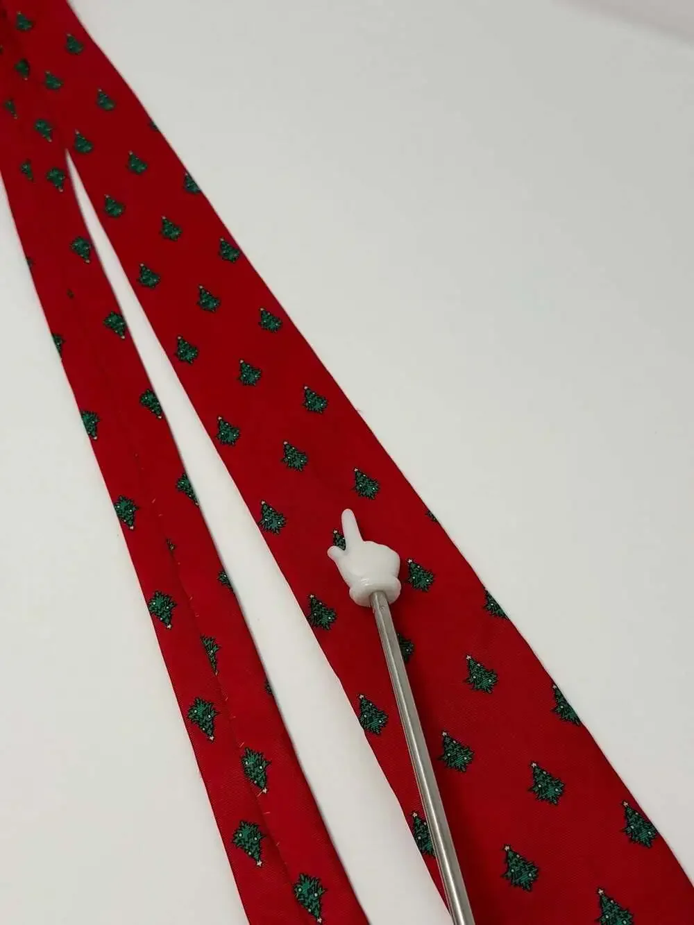 Brooks Brothers Boys' Department Christmas Tree Pattern Silk Necktie